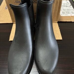 Sam Edelman Black Chelsea Ankle Boots